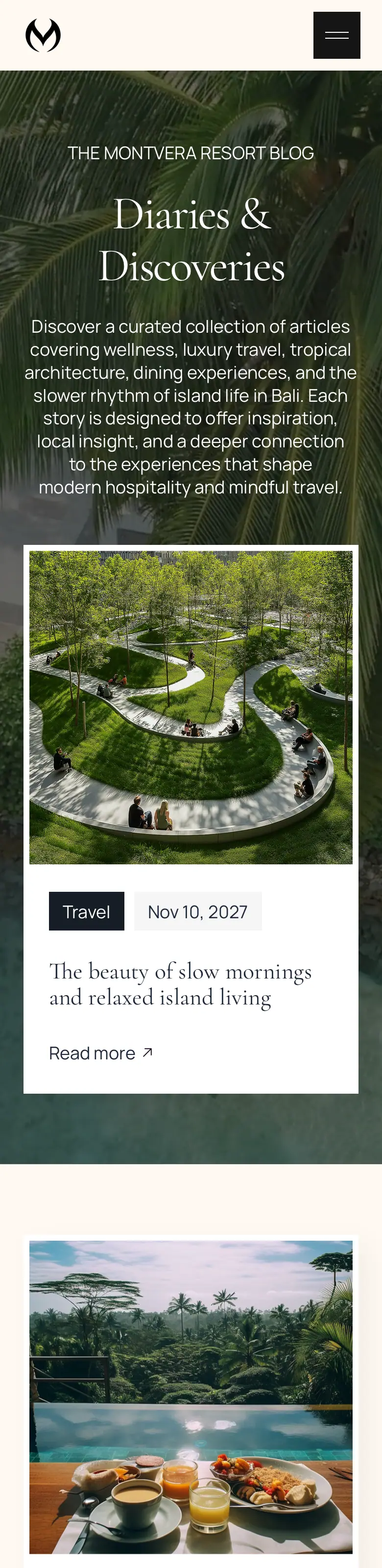 The whole Montvera Blogs page